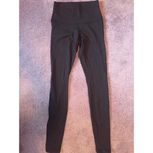 High-waisted Black Lululemon Leggings